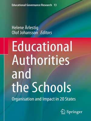 cover image of Educational Authorities and the Schools